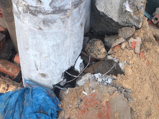 Kẻ trộm lái xe 4 chỗ tông gãy cột điện, hàng trăm nhà dân bị ảnh hưởng ảnh 2