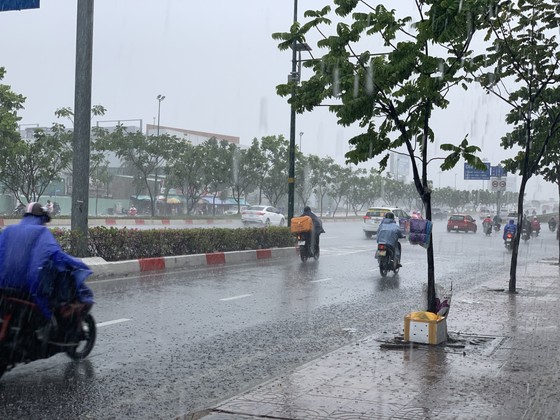 Mưa lớn kèm theo dông ở TPHCM ảnh 3