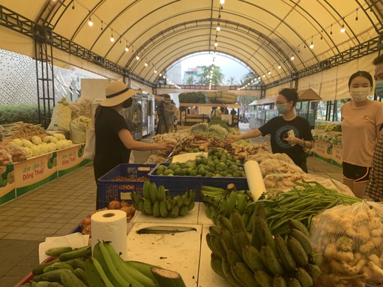 Mở khu bán thực phẩm, nhu yếu phẩm phục vụ người dân ở TPHCM tại Giga Market ảnh 7