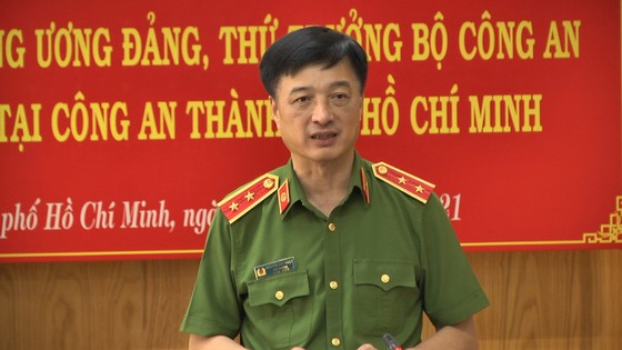 Thứ trưởng Bộ Công an Nguyễn Duy Ngọc làm việc với Công an TPHCM ảnh 3