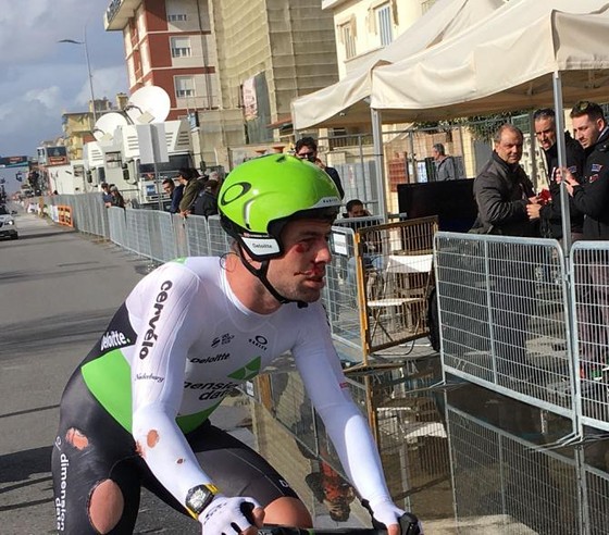 Xe đạp: Cavendish đo đường lần thứ 3, phải bỏ giải Tirreno-Adriatico ảnh 1