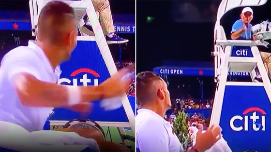 Kyrgios có thể “thổi bay” Federer - Nadal - Djokovic, nhưng trước mắt chỉ... thổi bay chai nước ảnh 2