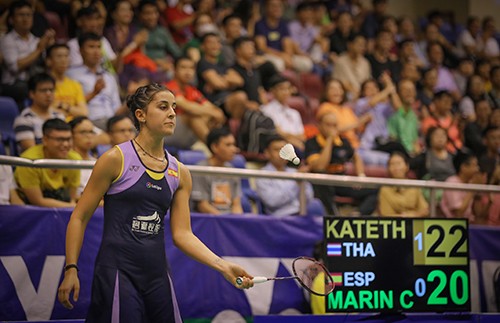 Giải cầu lông Việt Nam Open 2019: Tay vợt Carolina María thua thảm vì khinh địch ảnh 12