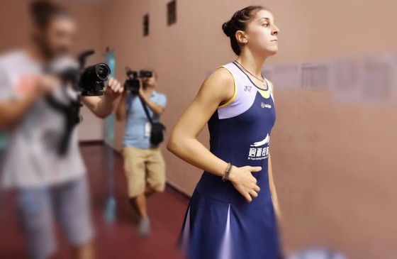 Giải cầu lông Việt Nam Open 2019: Tay vợt Carolina María thua thảm vì khinh địch ảnh 2