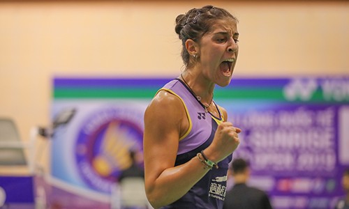 Giải cầu lông Việt Nam Open 2019: Tay vợt Carolina María thua thảm vì khinh địch ảnh 7