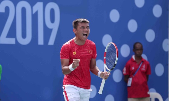 Một số hình ảnh Lý Hoàng Nam và chiếc HCV lịch sử cho quần vợt Việt Nam tại SEA Games 30 ảnh 3