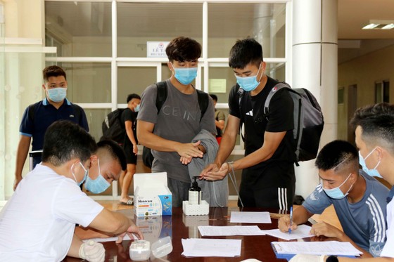 Đội tuyển U22 Việt Nam hội quân ảnh 1