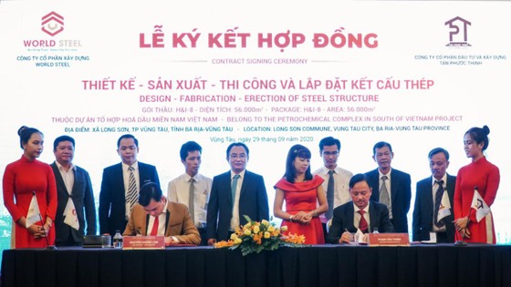 World Steel Group nhận gói thầu trị giá hơn 10 triệu USD tại dự án Hóa lọc dầu Long Sơn ảnh 1