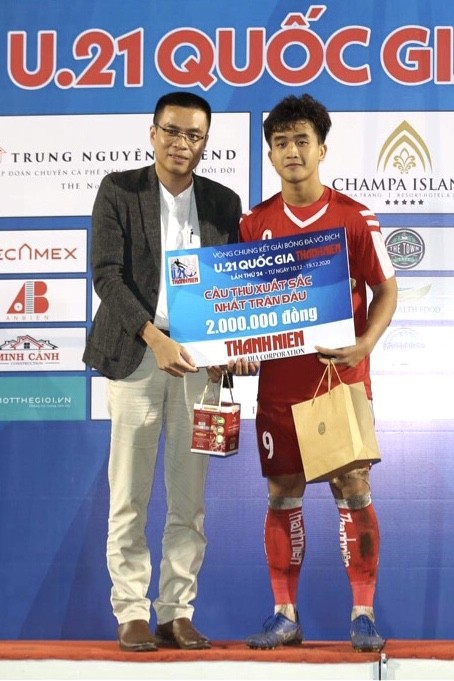 VCK U21 Quốc gia 2020: Danh Trung đã ghi bàn ảnh 1