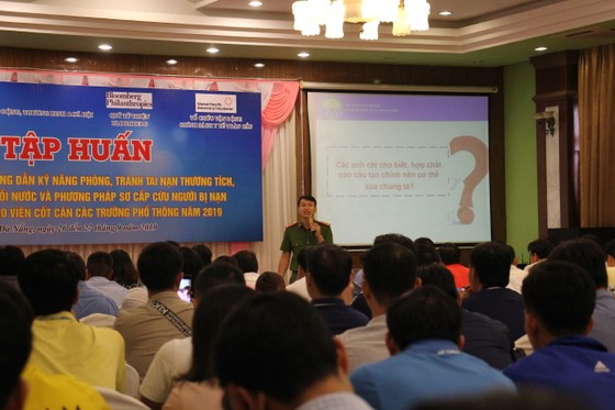 Tập huấn tuyên truyền phòng tránh tai nạn thương tích, đuối nước và phương pháp sơ cấp cứu ảnh 2