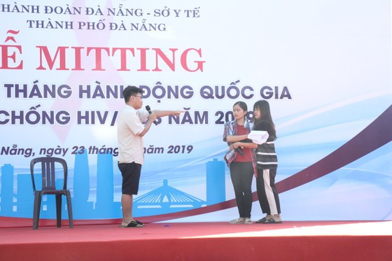 1.000 Đoàn viên Đà Nẵng hưởng ứng Tháng hành động quốc gia phòng, chống HIV/AIDS ảnh 1