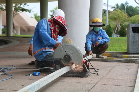 Đà Nẵng khẩn trương hoàn thành Bệnh viện dã chiến tại cung thể thao Tiên Sơn ảnh 3