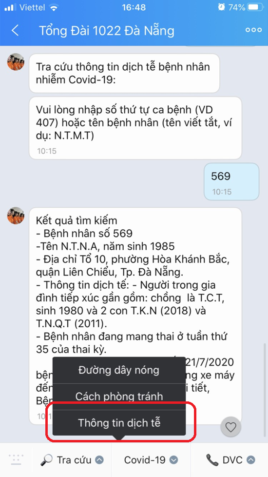 Đà Nẵng đưa vào sử dụng cổng thông tin CSDL mở về bệnh nhân Covid-19 ảnh 1