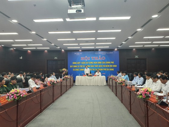 Nhiều vấn đề cần xem xét về thí điểm tổ chức mô hình chính quyền đô thị tại TP Đà Nẵng ảnh 1