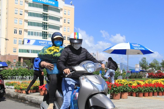 Tiểu thương chợ hoa tết ở Đà Nẵng 'nhớ' người mua ảnh 8