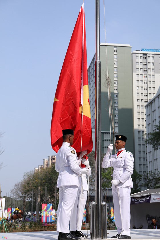 Cờ Việt Nam đã tung bay ở đấu trường Asiad 2018 ảnh 3