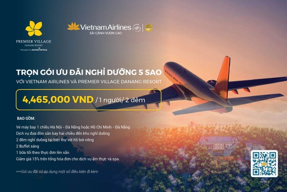 Combo vé máy bay Vietnam Airlines và 2 đêm nghỉ dưỡng tại Premier Village Danang Resort 5 sao ảnh 1