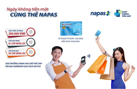 Nhiều ưu đãi từ Agribank từ 'Ngày không dùng tiền mặt' ảnh 1
