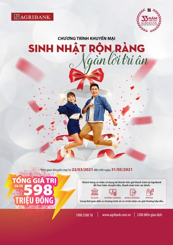 Cùng Agribank 'Sinh nhật rộn ràng – Ngàn lời tri ân' ảnh 1