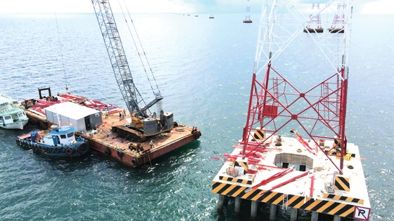 Tổng công ty Điện lực miền Nam (EVNSPC): Dốc sức hoàn thành đường dây 220kV Kiên Bình - Phú Quốc ảnh 2
