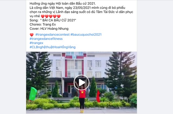 Cộng đồng mạng đua nhau 'check-in' điểm bỏ phiếu ảnh 1