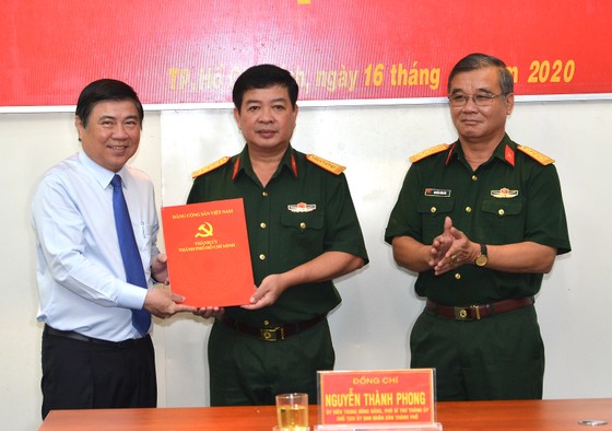 Kiện toàn nhân sự Ban Chấp hành, Ban Thường vụ Đảng ủy Quân sự TPHCM ảnh 1