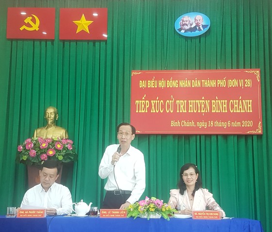 Cử tri huyện Bình Chánh kiến nghị điều chỉnh quy hoạch tại nhiều khu vực ảnh 1