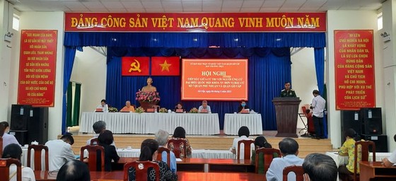 Cử tri quận 12 và Gò Vấp đánh giá cao chương trình hành động của các ứng cử viên đại biểu Quốc hội Khóa XV ảnh 2