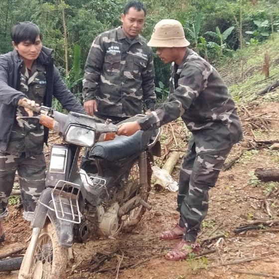 Nhóm đối tượng xông vào lán trực gây gổ, đập phá xe của cán bộ bảo vệ rừnghóm đối tượng xông vào lán trực gây gổ, đập phá xe của cán bộ bảo vệ rừng ảnh 1