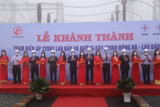 Quảng Trị: Khánh thành dự án trạm biến áp 220kV Lao Bảo và đường dây 220kV Đông Hà - Lao Bảo ảnh 1