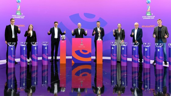 Tuyển futsal Việt Nam chạm trán Brazil tại World Cup 2021 ảnh 1