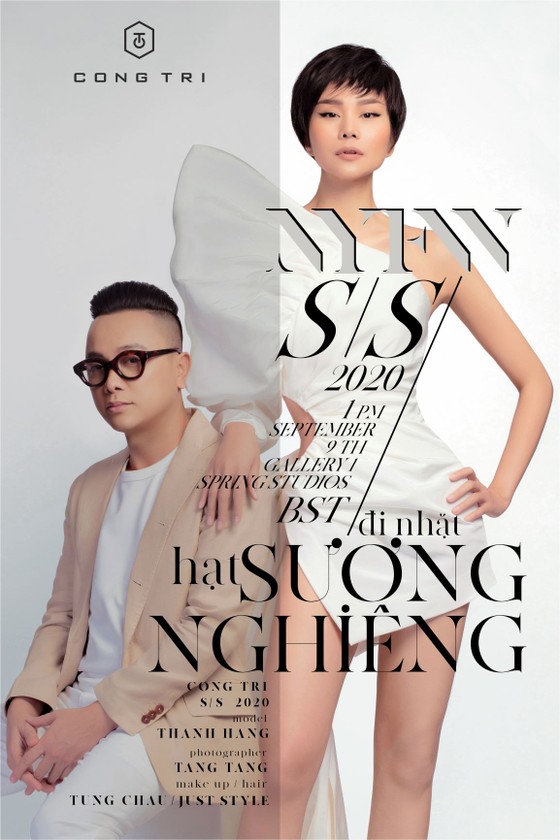 Thanh Hằng khoe trọn đôi chân 1m2 trong BST sẽ trình diễn tại New York Fashion Week của Công Trí ảnh 1