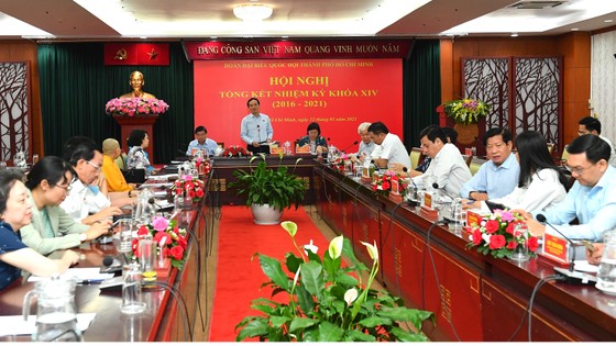 Đoàn ĐBQH TPHCM khóa XIV đã hoàn thành xuất sắc nhiệm vụ ảnh 1