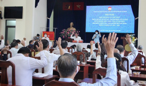Chuẩn bị lấy ý kiến cử tri nơi cư trú đối với đồng chí Nguyễn Thiện Nhân và những người ứng cử ĐBQH, ĐB HĐND ảnh 1