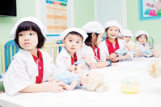 Khi trường có không gian xanh sẽ tạo nên 'thói quen xanh' tích cực cho trẻ… ảnh 4