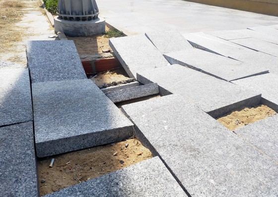 Công viên trên 240 tỷ đồng mới đưa vào sử dụng, đã hư hỏng ảnh 5