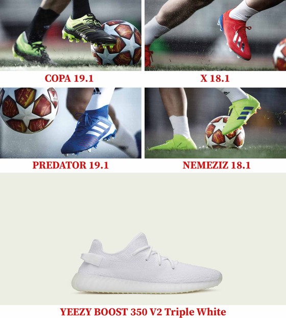 adidas Exhibit Pack – “tuyệt chiêu” của các ngôi sao bóng đá ảnh 1