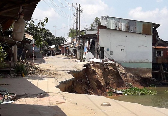 Nguyên nhân sạt lở bờ sông ở An Giang ảnh 1