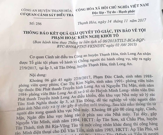 3 nhà báo bị hành hung: Không khởi tố vụ án vì đi tác nghiệp không đeo logo cơ quan? ảnh 1