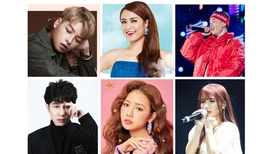 Hoàng Thùy Linh, Đức Phúc, Amee, Binz, Han Sara, Jack vào bảng đề cử MTV Việt Nam ảnh 1