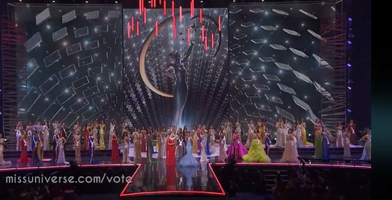 Cận cảnh trang phục dạ hội của Hoa hậu Khánh Vân tại bán kết Miss Universe ảnh 3