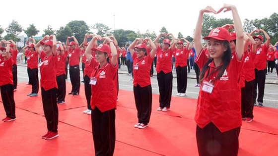 Khai mạc Hội trại Tình nguyện viên, thanh niên Chữ thập đỏ toàn quốc ảnh 2