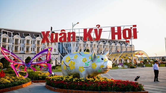 Đặc sắc đường hoa xuân ở phố biển Rạch Giá ảnh 3