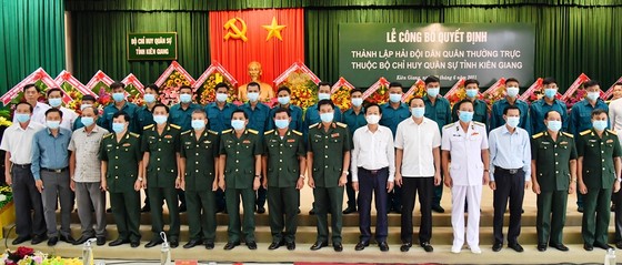 Kiên Giang thành lập Hải đội Dân quân thường trực ảnh 1