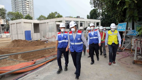Tiến độ Dự án metro số 1 Bến Thành - Suối Tiên: Phụ thuộc vào tình hình dịch ảnh 1