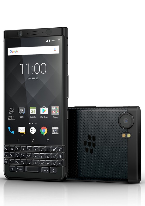 BlackBerry KEYone Black Edition được thiết kế đen hoàn toàn ảnh 1