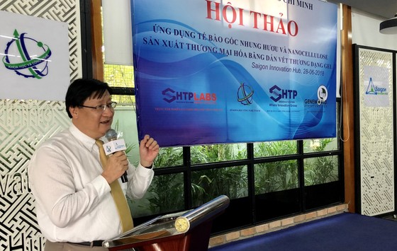 Công bố băng dán vết thương dạng gel từ ứng dụng tế bào gốc nhung hươu ảnh 2