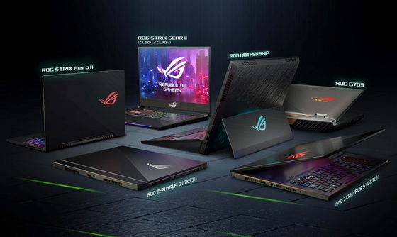ASUS giới thiệu dải sản phẩm laptop gaming sử dụng đồ họa GeForce RTX™ ảnh 1