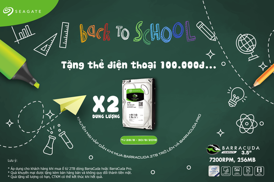 Sắm công nghệ, khai trường cực Kool cùng Seag ảnh 1
