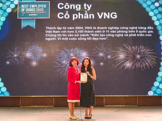 VNG đạt danh hiệu Top 2 Thương hiệu nhà tuyển dụng hấp dẫn ảnh 1